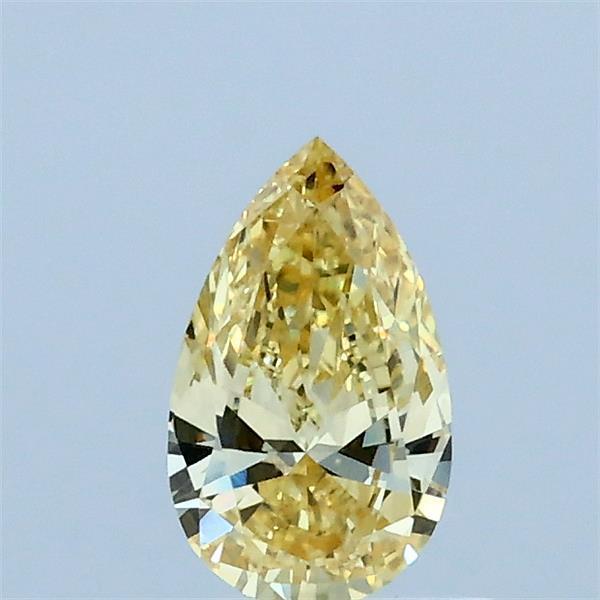 0.37 Ct. Fancy Intense Yellow Pear Lab Grown Diamond