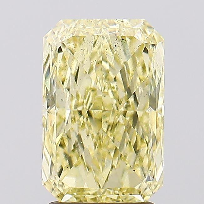 2.30 Ct. Fancy Intense Yellow Radiant Lab Grown Diamond
