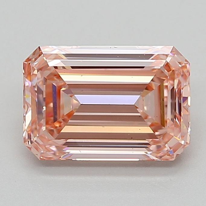 3.30 Ct. Fancy Intense  Pink Emerald Lab Grown Diamond