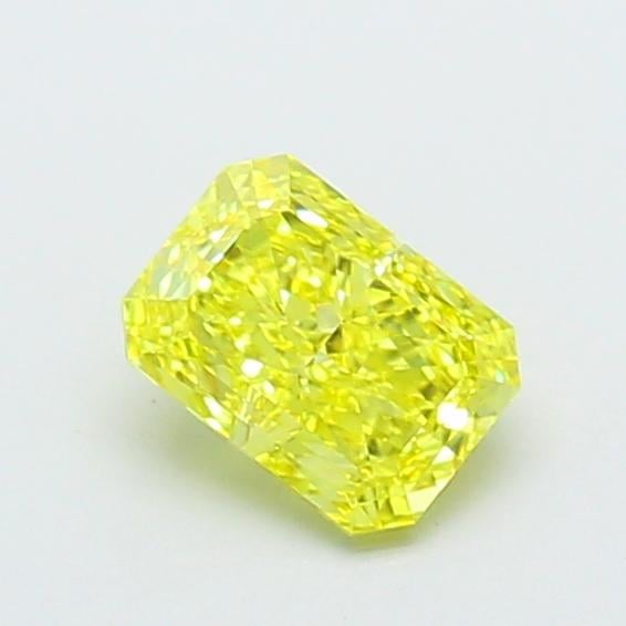 1.08 Ct. Fancy Intense Yellow Radiant Lab Grown Diamond