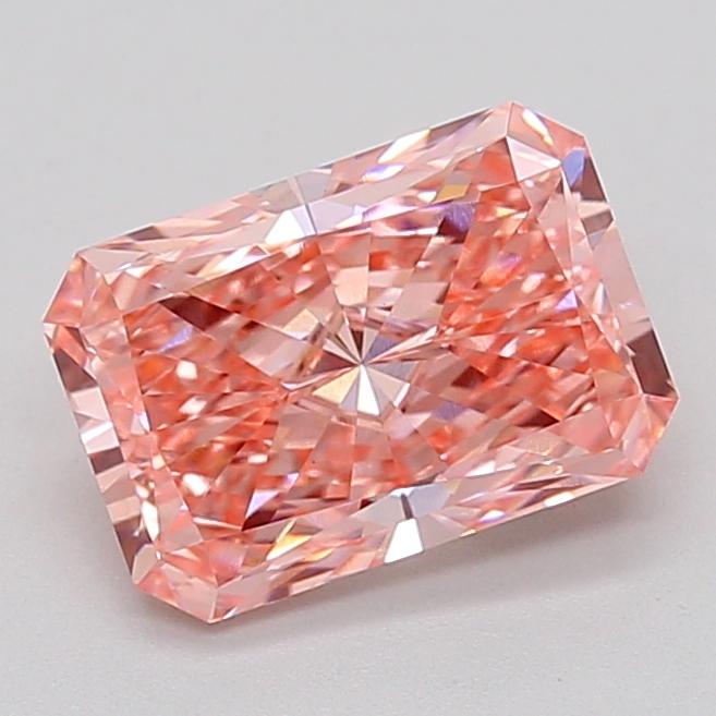 2.03 Ct. Fancy Vivid  Pink Radiant Lab Grown Diamond