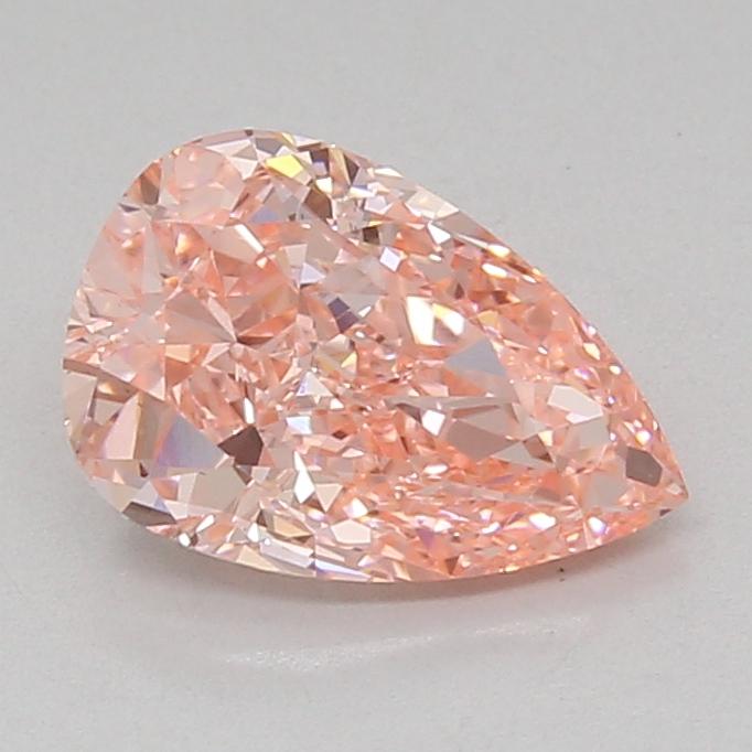 2.07 Ct. Fancy Vivid Pink Pear Lab Grown Diamond