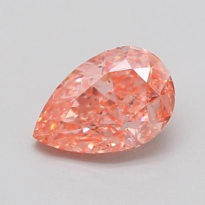 1.02 Ct. Fancy Vivid  Pink Pear Lab Grown Diamond