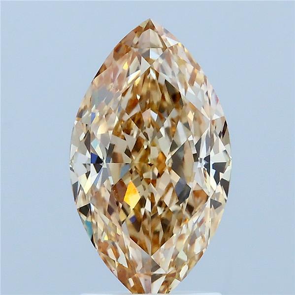 2.32 Ct. Fancy Light Brownish Yellow Marquise Lab Grown Diamond