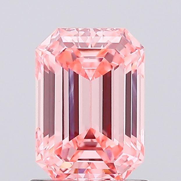 1.06 Ct. Fancy Vivid Pink Emerald Lab Grown Diamond