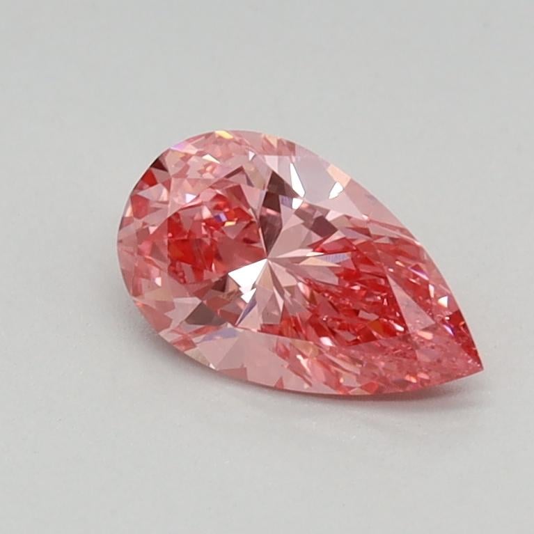 0.44 Ct. Fancy Vivid Pink Pear Lab Grown Diamond
