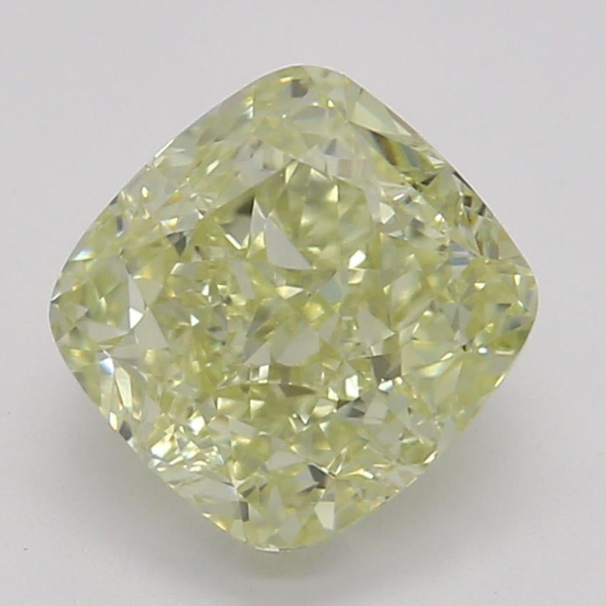 1.01 Ct. Fancy Yellow Cushion Diamond