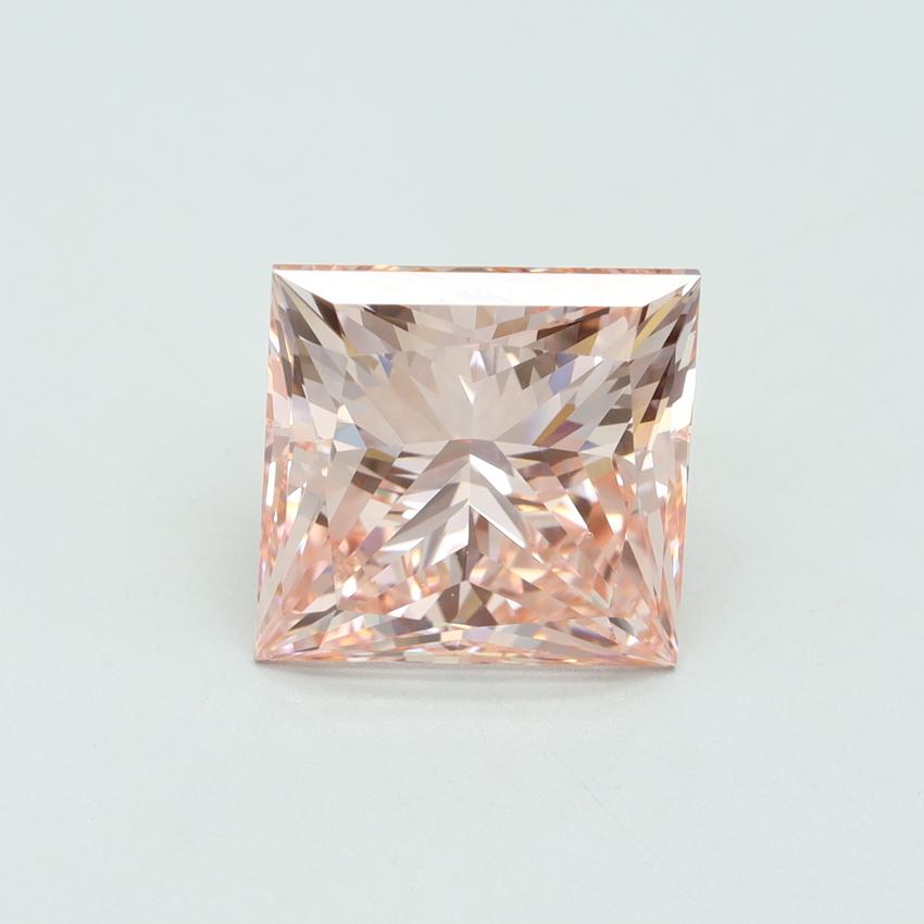 6.10 Ct. Fancy Intense Pink Princess Lab Grown Diamond