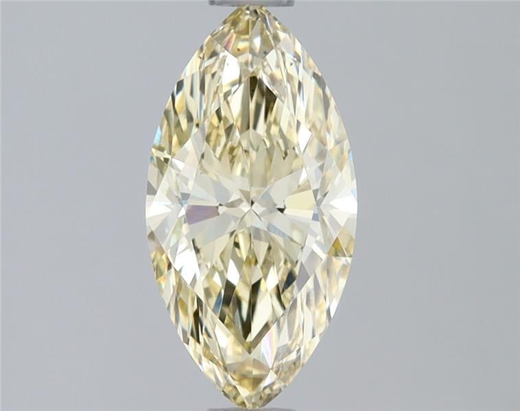 0.73 Ct. Fancy Yellow Marquise Lab Grown Diamond