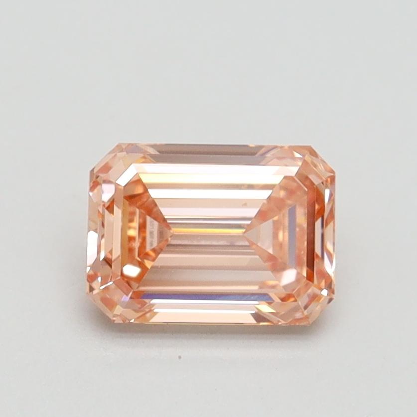 1.00 Ct. Fancy Intense Pink Emerald Lab Grown Diamond