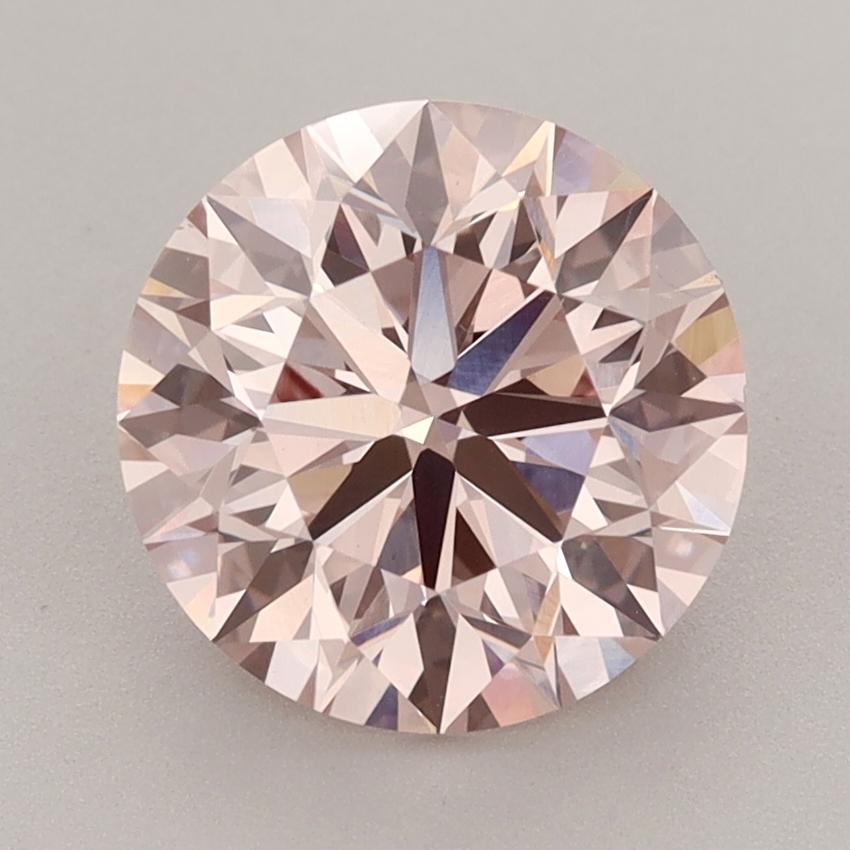 3.00 Ct. Fancy Intense  Pink Round Lab Grown Diamond
