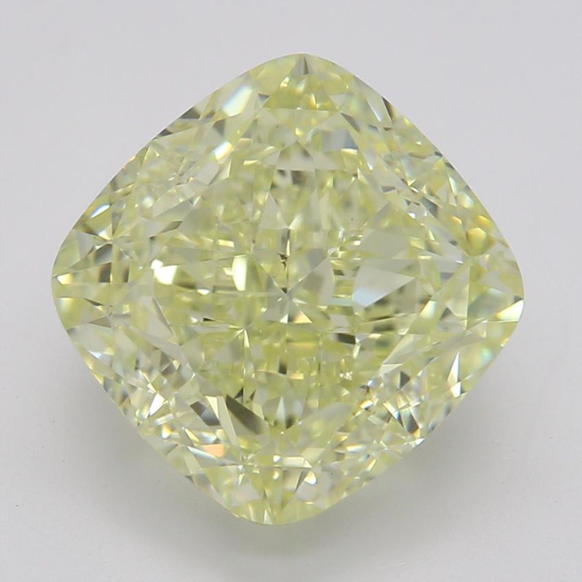 3.05 Ct. Fancy Yellow Cushion Diamond