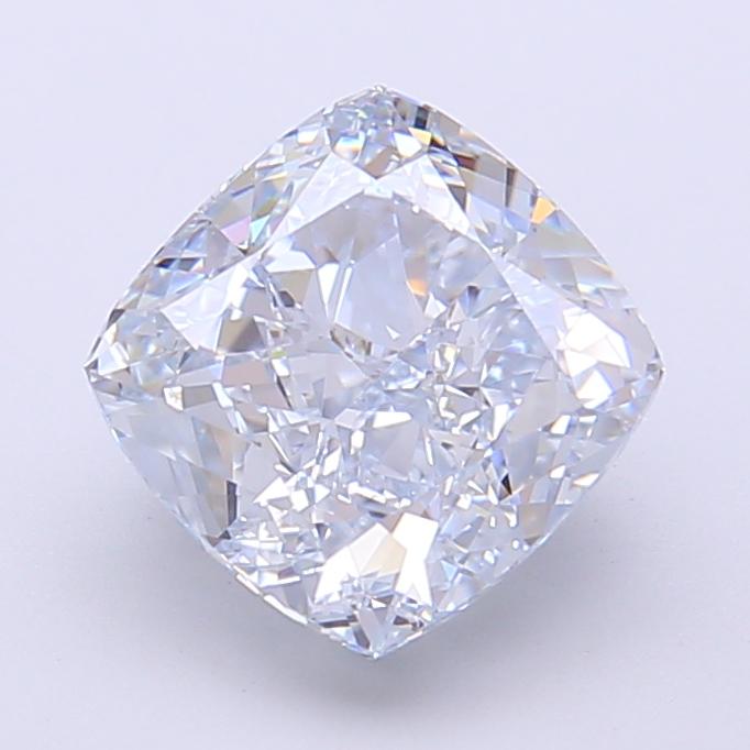 2.82 Ct. Fancy Light  Blue Cushion Lab Grown Diamond