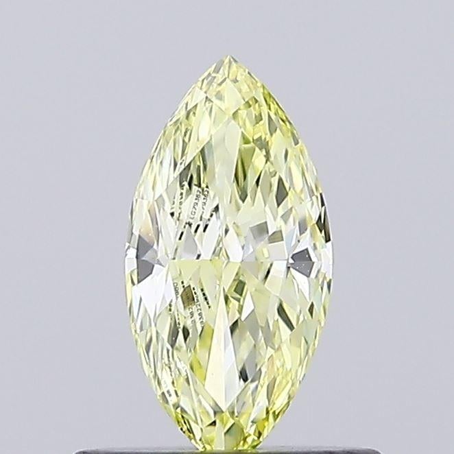 0.56 Ct. Fancy Light Yellow Marquise Lab Grown Diamond