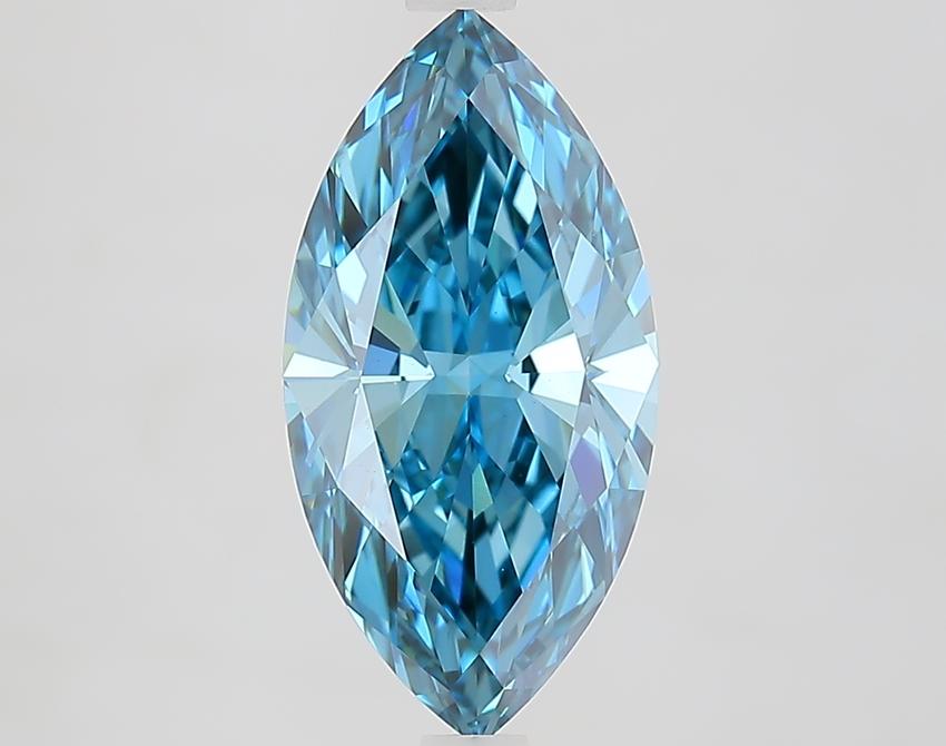 3.01 Ct. Fancy Vivid Pink Marquise Lab Grown Diamond