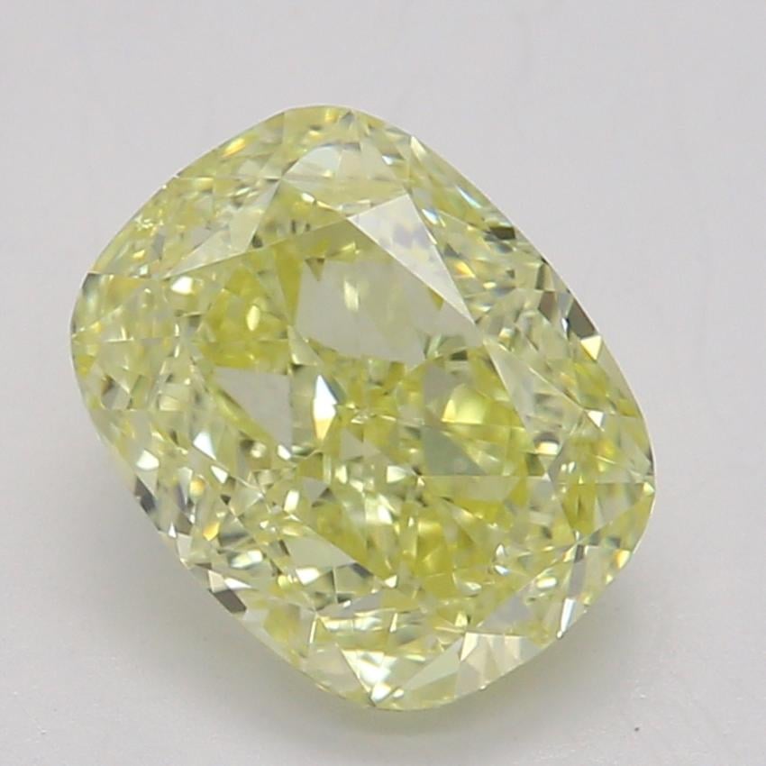 1.01 Ct. Fancy Yellow Cushion Diamond