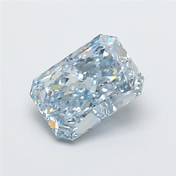 2.05 Ct. Fancy Intense Blue Radiant Lab Grown Diamond