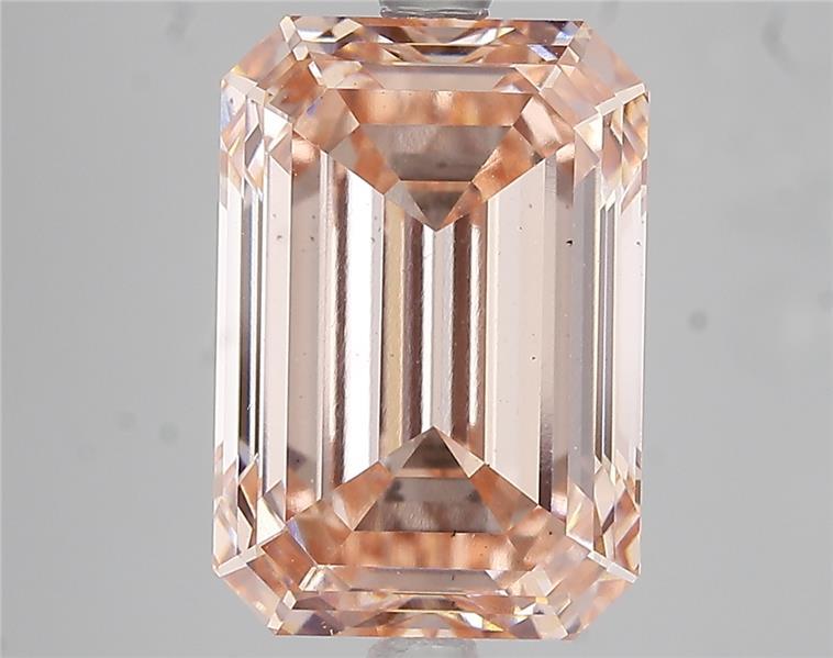 7.12 Ct. Fancy Intense Pink Emerald Lab Grown Diamond