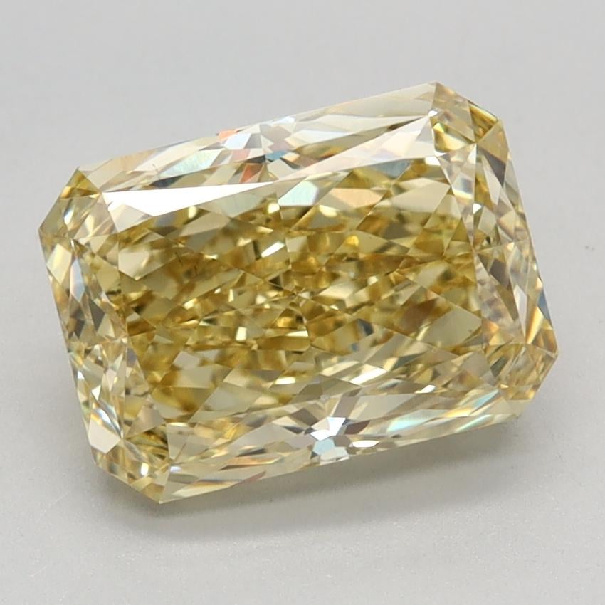 2.39 Ct. Fancy Intense Yellow Radiant Lab Grown Diamond