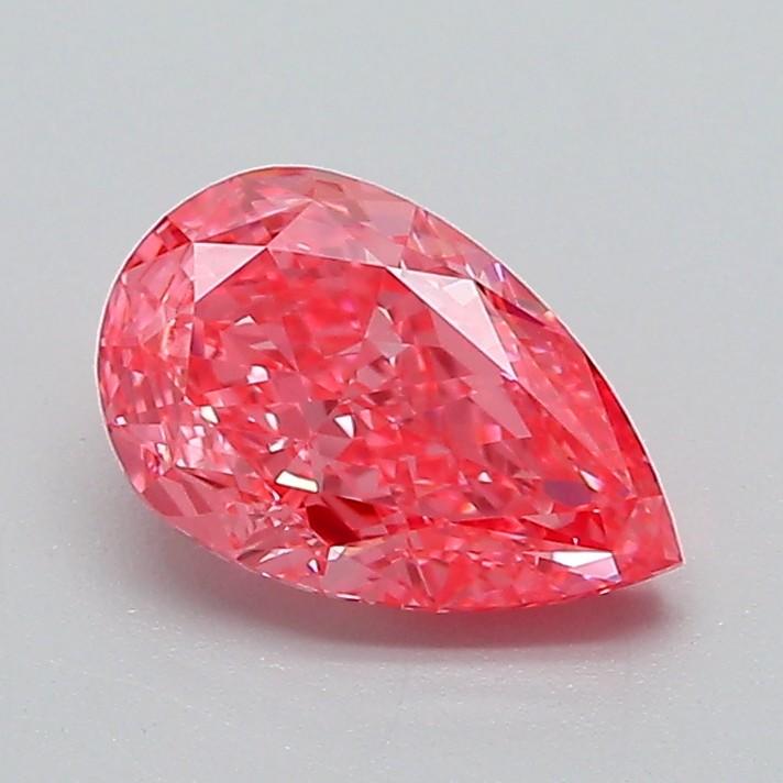1.04 Ct. Fancy Vivid Pink Pear Lab Grown Diamond