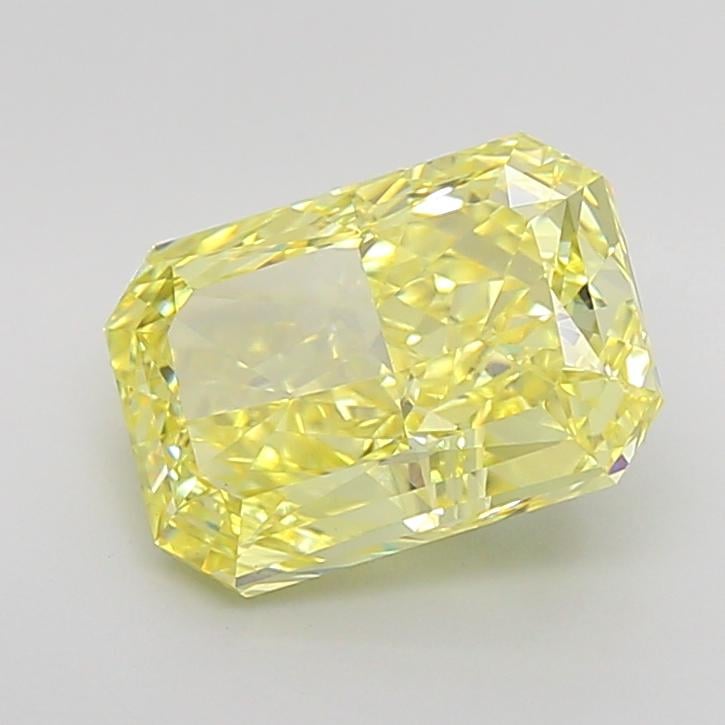 5.05 Ct. Fancy Intense Yellow Radiant Lab Grown Diamond