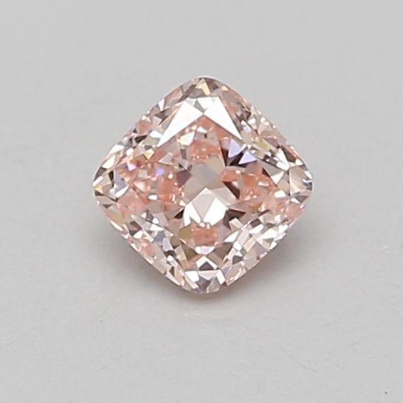 0.61 Ct. Fancy Intense Pink Cushion Lab Grown Diamond