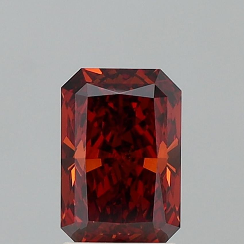 2.01 Ct. Fancy Deep Orange Radiant Lab Grown Diamond