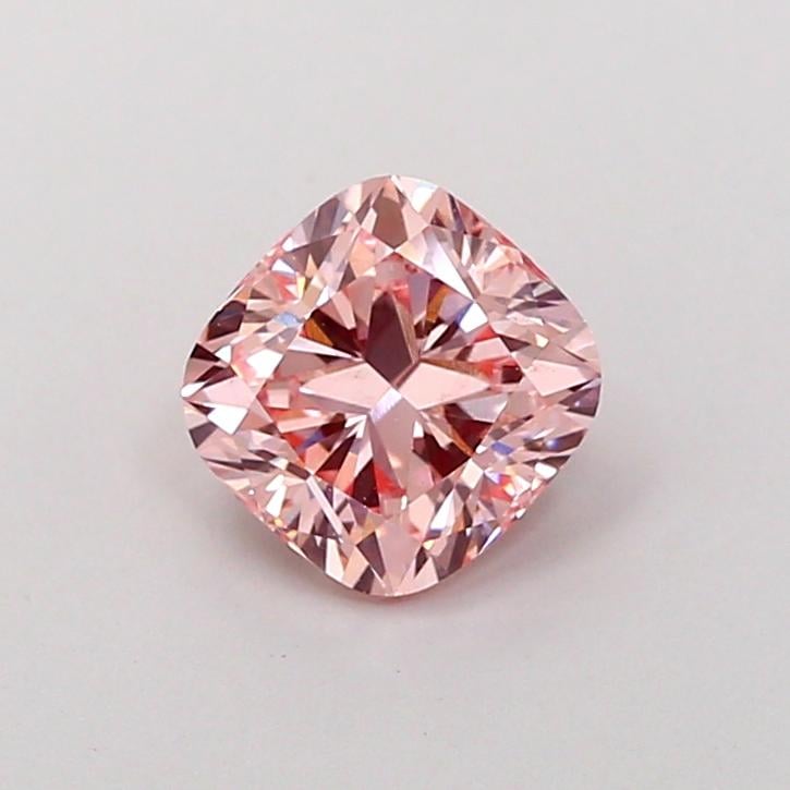 1.03 Ct. Fancy Intense Pink Cushion Lab Grown Diamond