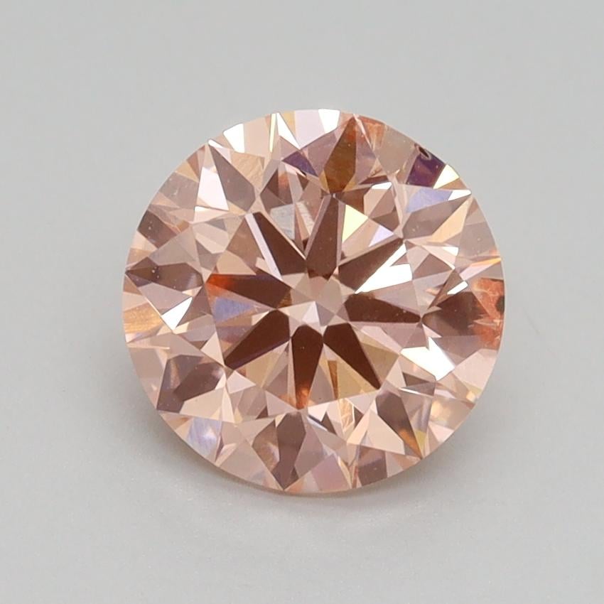 1.57 Ct. Fancy Intense Pink Round Lab Grown Diamond