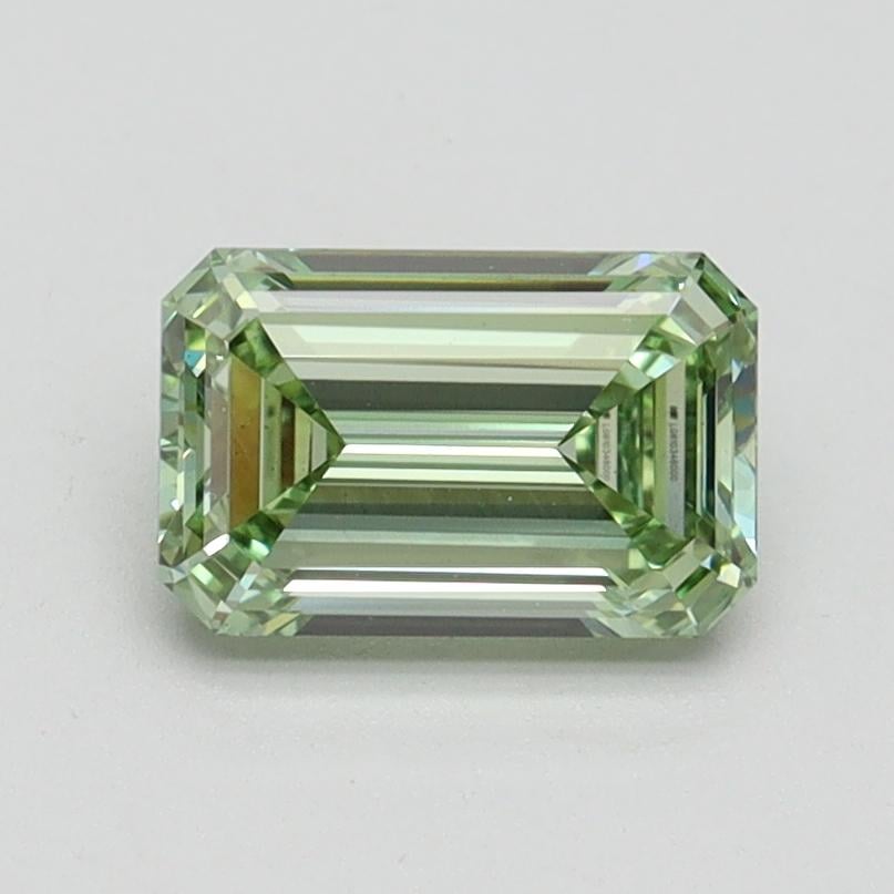 1.06 Ct. Fancy Intense Green Emerald Lab Grown Diamond