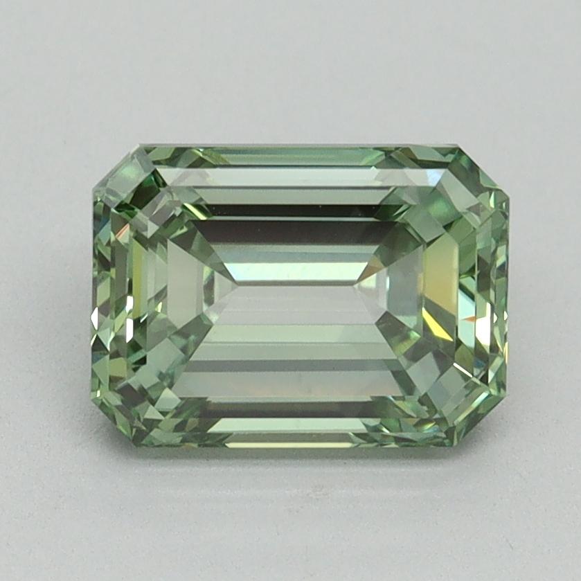 2.00 Ct. Fancy Vivid Green Emerald Lab Grown Diamond