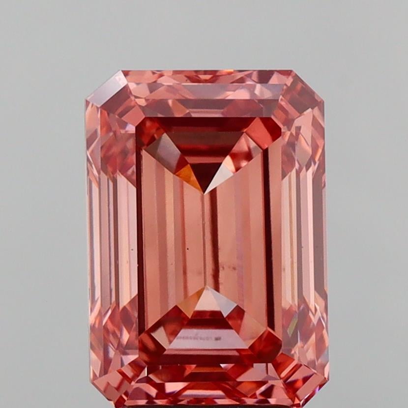 1.04 Ct. Fancy Intense  Pink Round Lab Grown Diamond