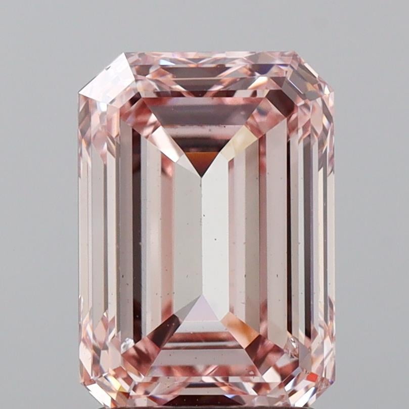 2.00 Ct. Fancy Intense  Pink Emerald Lab Grown Diamond