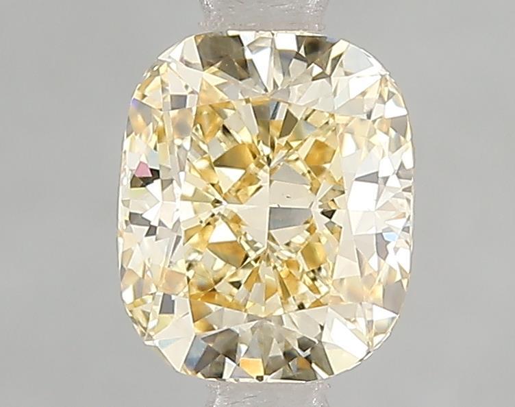 1.60 Ct. Fancy Intense Yellow Cushion Lab Grown Diamond