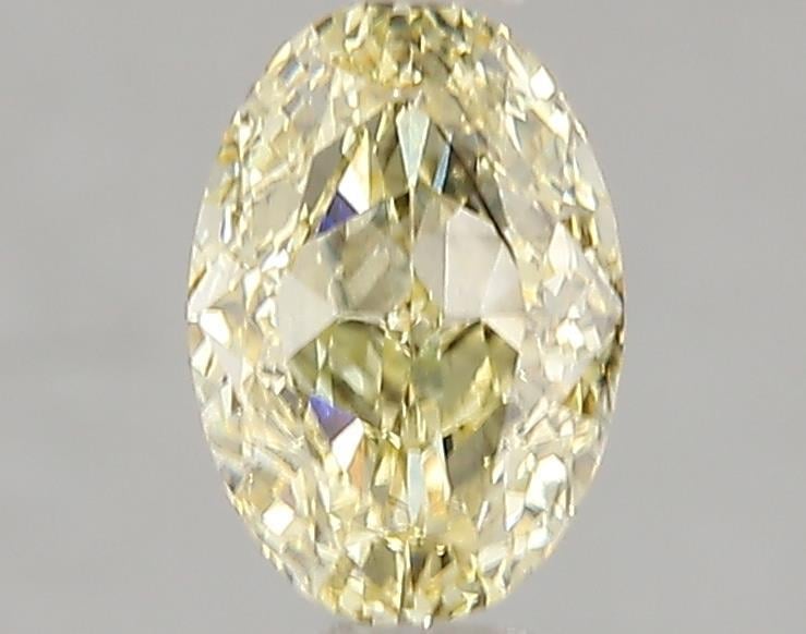 1.05 Ct. Fancy Intense Yellow Oval Lab Grown Diamond