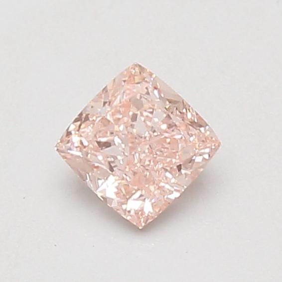 0.58 Ct. Fancy Intense Pink Cushion Lab Grown Diamond