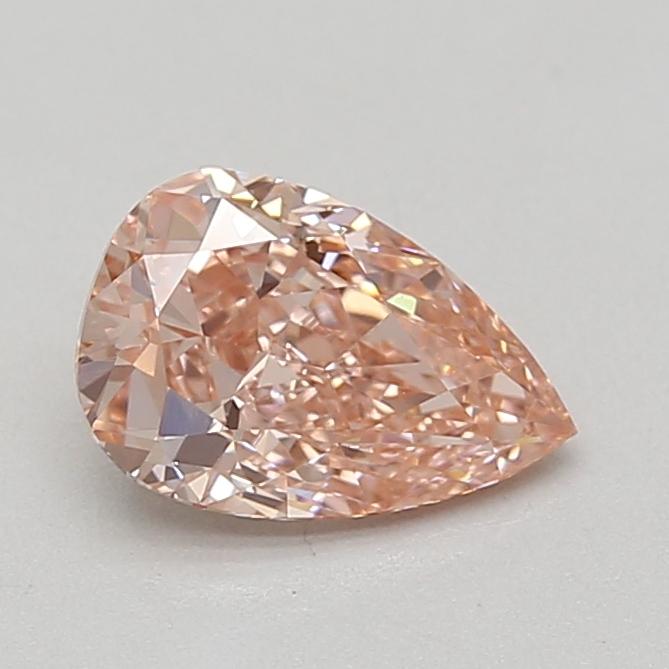 1.31 Ct. Fancy Intense Pink Pear Lab Grown Diamond