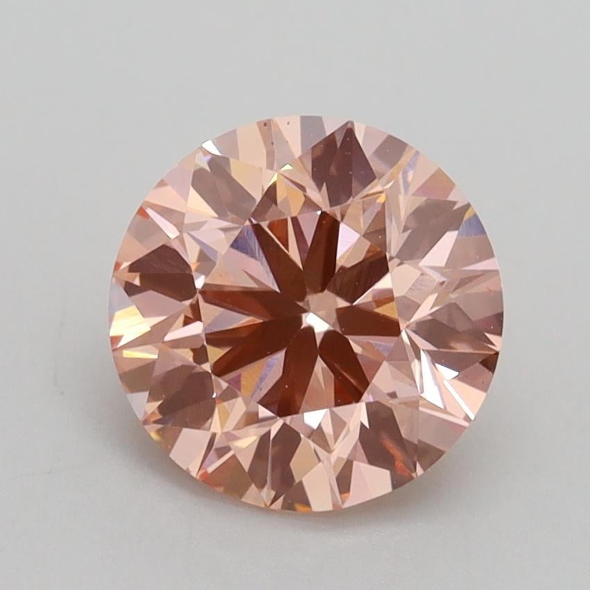 1.80 Ct. Fancy Intense Pink Round Lab Grown Diamond