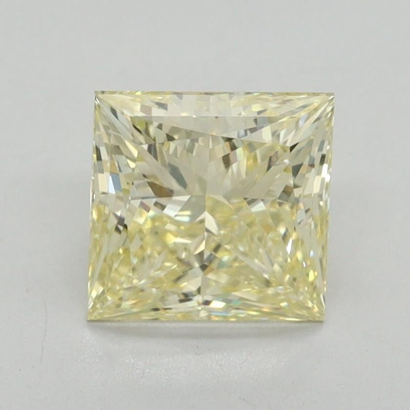 1.58 Ct. Fancy Intense Yellow Princess Lab Grown Diamond