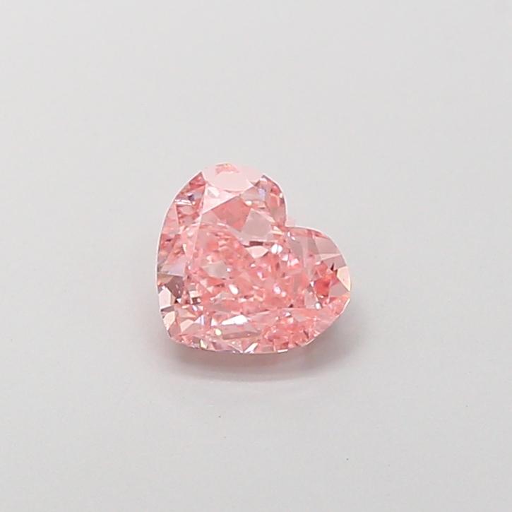 1.13 Ct. Fancy Vivid  Pink Heart Lab Grown Diamond