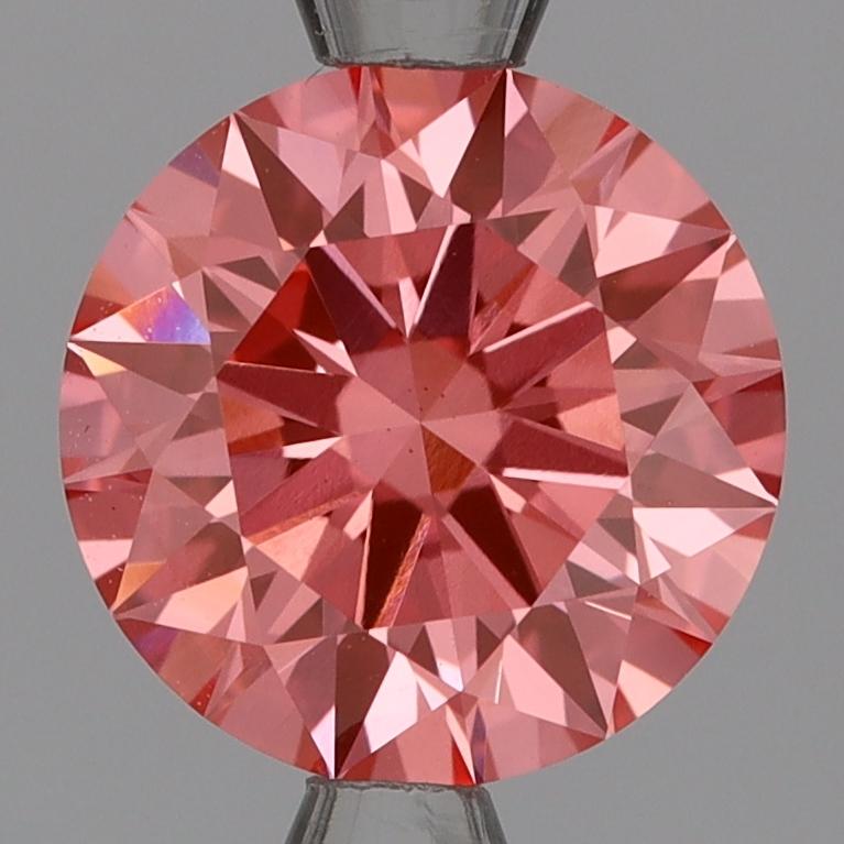 2.03 Ct. Fancy Vivid Pink Round Lab Grown Diamond