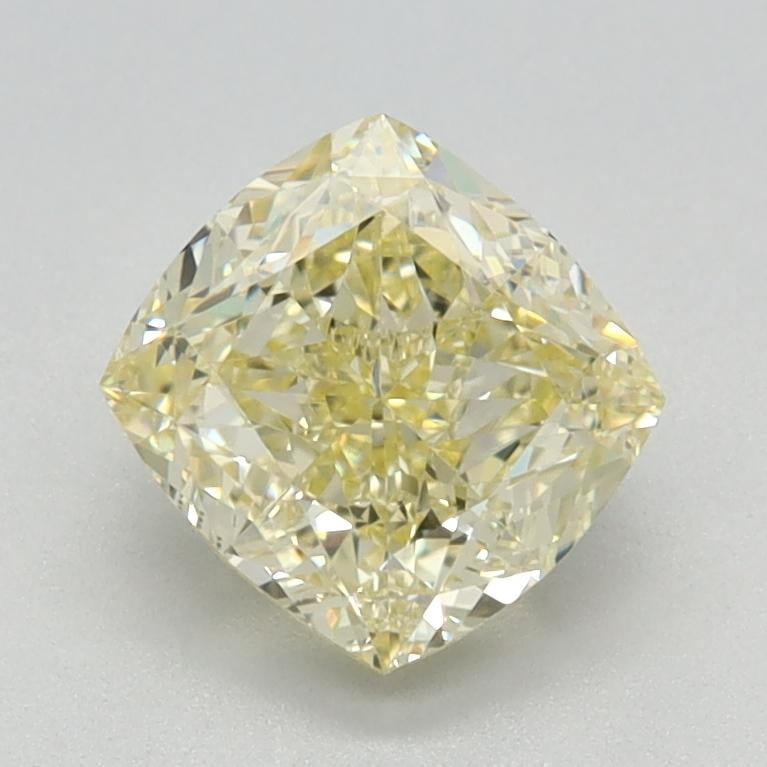 1.37 Ct. Fancy Yellow Cushion Lab Grown Diamond