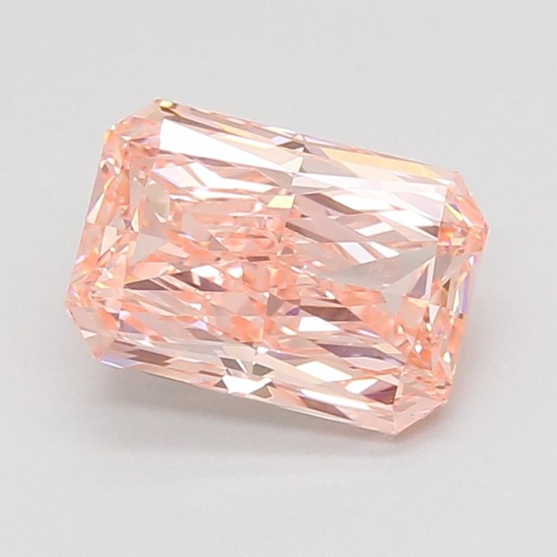 2.60 Ct. Fancy Vivid Pink Radiant Lab Grown Diamond
