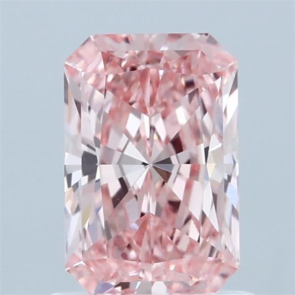 1.07 Ct. Fancy Vivid Pink Radiant Lab Grown Diamond
