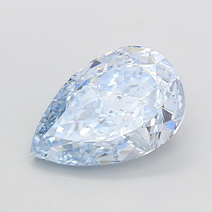3.07 Ct. Fancy Blue Pear Lab Grown Diamond