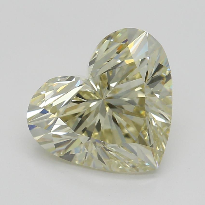1.51 Ct. Fancy Light Brownish Yellow Heart Diamond