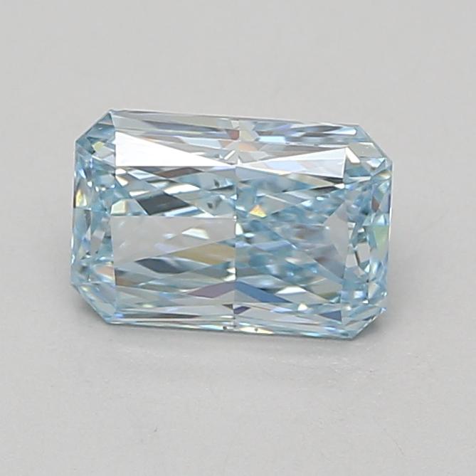 1.59 Ct. Fancy Intense Blue Radiant Lab Grown Diamond