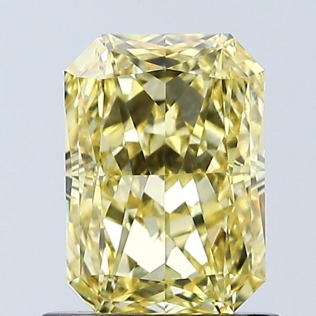 1.03 Ct. Fancy Vivid Yellow Radiant Lab Grown Diamond