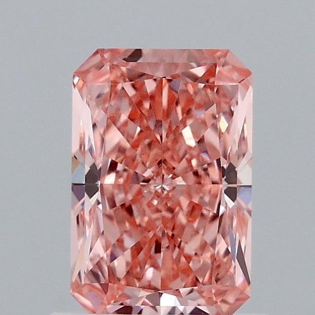 1.03 Ct. Fancy Vivid Pink Radiant Lab Grown Diamond