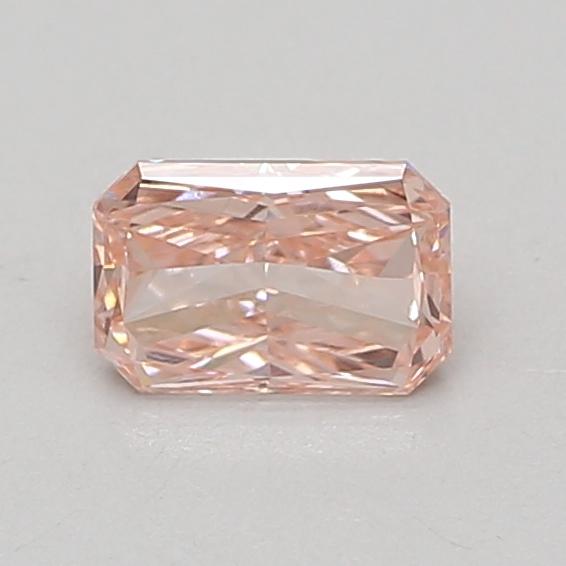 0.77 Ct. Fancy Vivid Pink Radiant Lab Grown Diamond